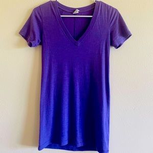 Victoria’s Secret Pink Tee Shirt Purple Size XS